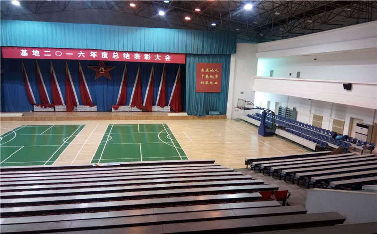 天津柞木籃球場地木地板怎么維修？